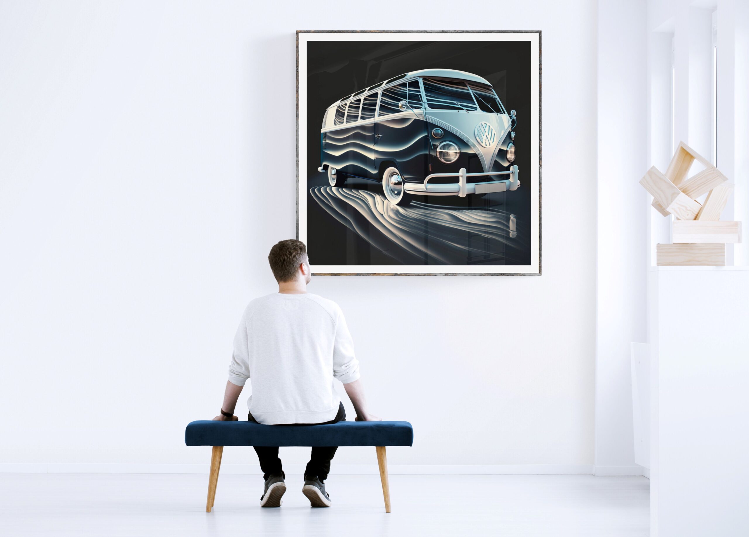 Smuk plakat i stuen