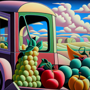 Image of a surrealistic poster
